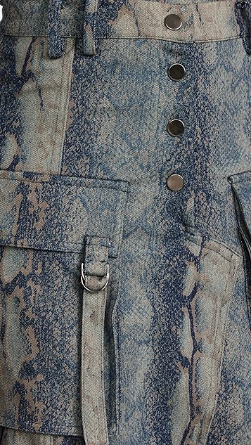 ROKH Long Multipocket Utility Skirt - Image 5