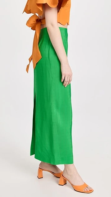 Rosie Assoulin Midi Pencil Skirt - Image 3