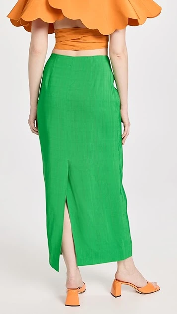 Rosie Assoulin Midi Pencil Skirt - Image 2