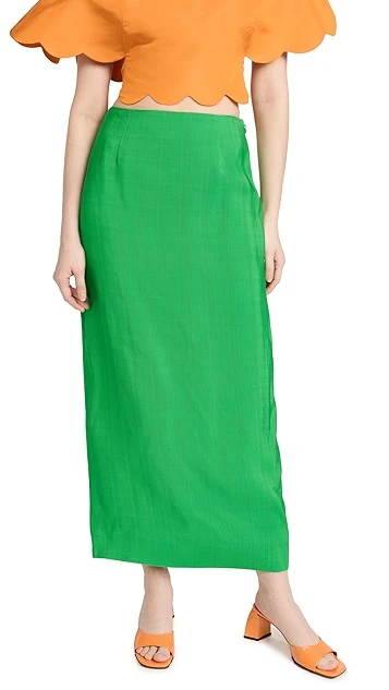 Rosie Assoulin Midi Pencil Skirt - Image 7