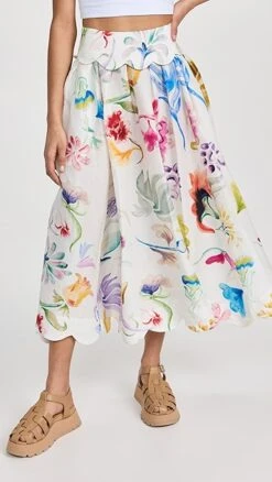 Rosie Assoulin Classic Pleated Skirt