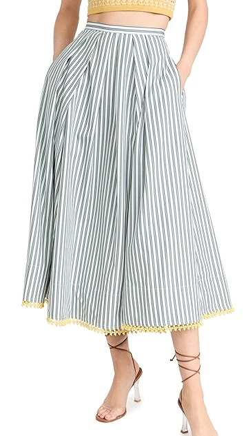 Rosie Assoulin A-Line Skirt - Image 6