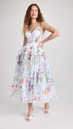 Rosie Assoulin Golden Afternoon Dress