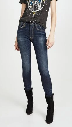 R13 High Rise Skinny Jeans