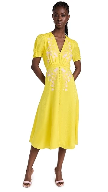 Saloni Lea Dress - Image 6