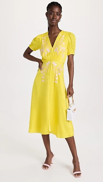 Saloni Lea Dress - Image 4