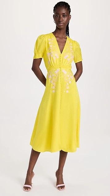 Saloni Lea Dress - Image 7