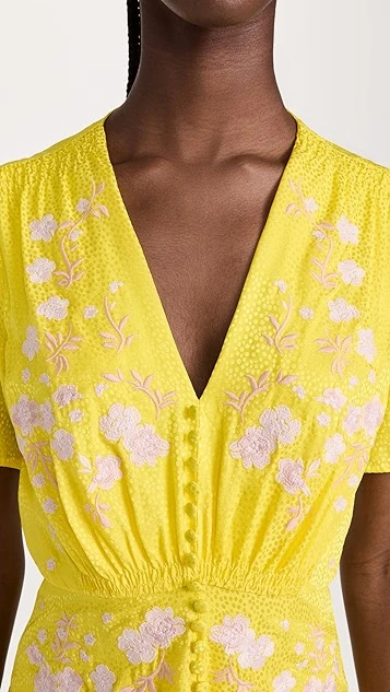 Saloni Lea Dress - Image 5