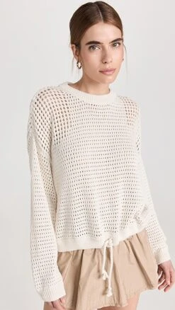 Sweaty Betty Tides High Open Weave Sweater