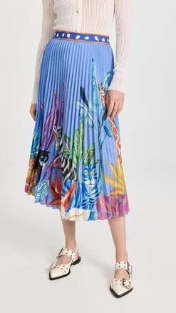 Stella Jean Animal Skirt