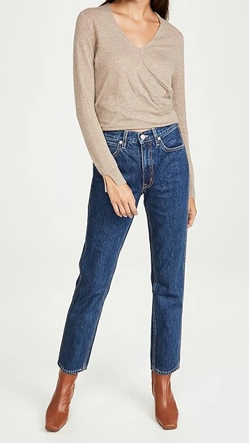 SLVRLAKE Virginia Tapered Leg Jeans - Image 4
