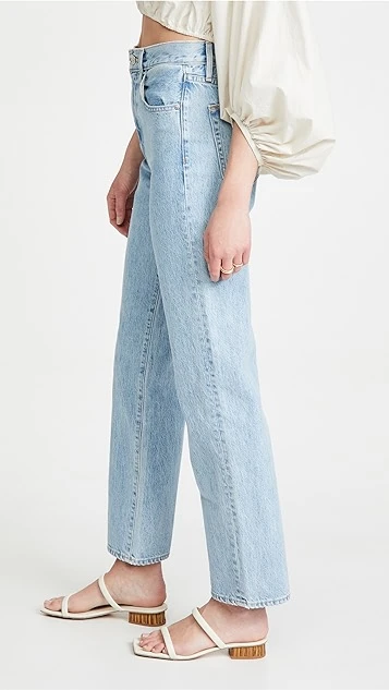 SLVRLAKE London High Rise Straight Jeans - Image 3