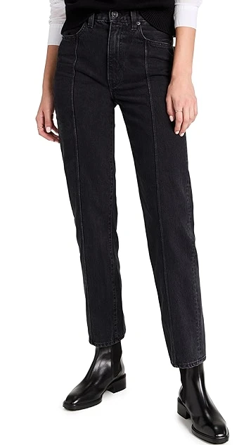 SLVRLAKE London Pintuck Jeans - Image 6