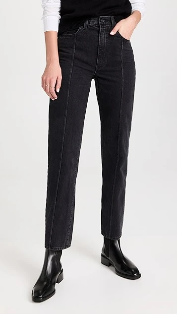 SLVRLAKE London Pintuck Jeans