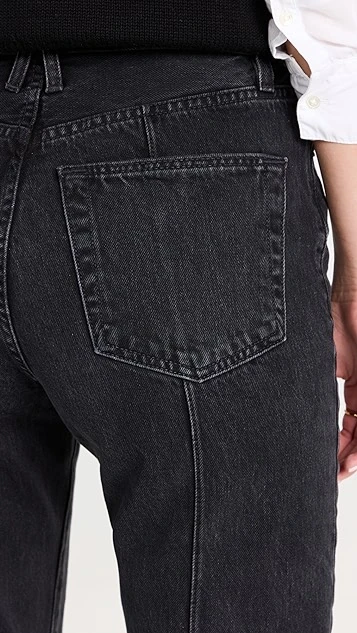 SLVRLAKE London Pintuck Jeans - Image 5