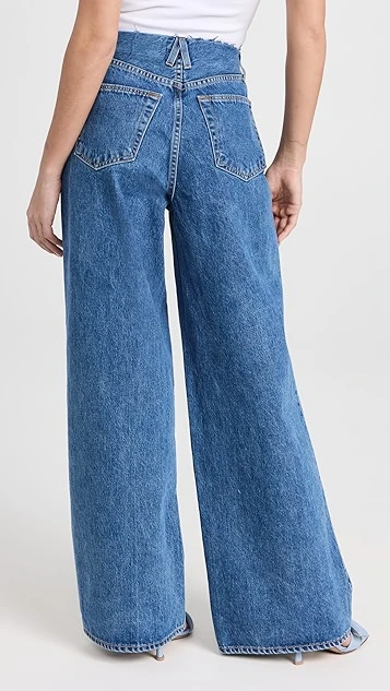 SLVRLAKE Taylor Wide Pleated Jeans - Image 2