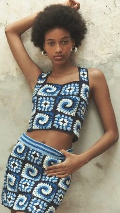 STAUD Psychedelic Top