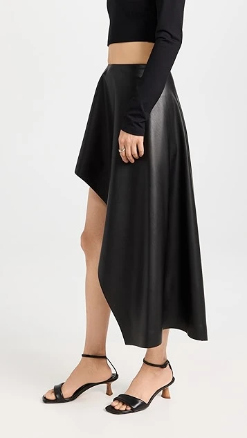 Stella McCartney Faux Leather Skirt - Image 3