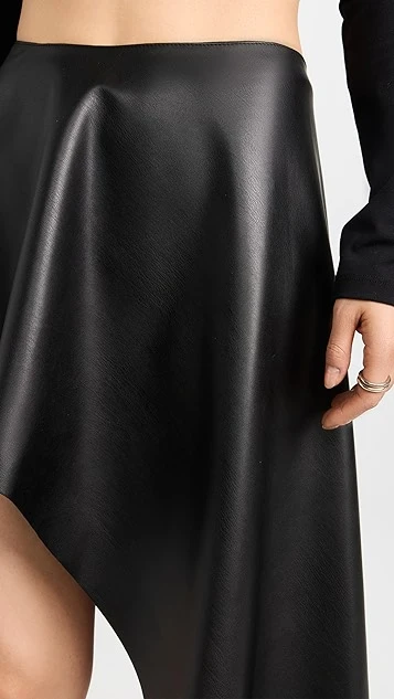 Stella McCartney Faux Leather Skirt - Image 5