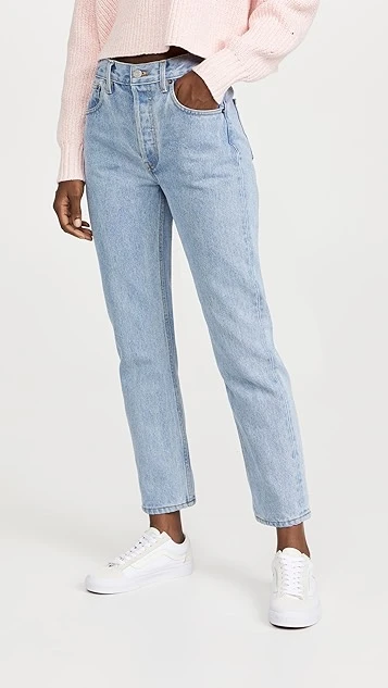 Still Here Cloud Rainbow Tate Crop Jeans - Image 2