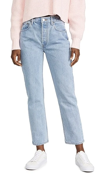 Still Here Cloud Rainbow Tate Crop Jeans - Image 6