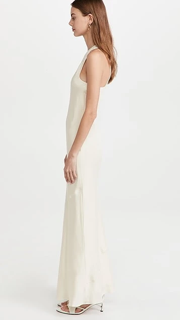 Tibi 4 Ply Silk Bias Dress - Image 3