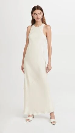 Tibi 4 Ply Silk Bias Dress