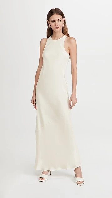 Tibi 4 Ply Silk Bias Dress
