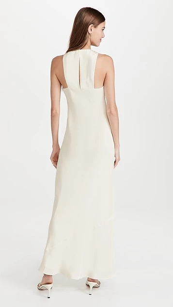 Tibi 4 Ply Silk Bias Dress - Image 2