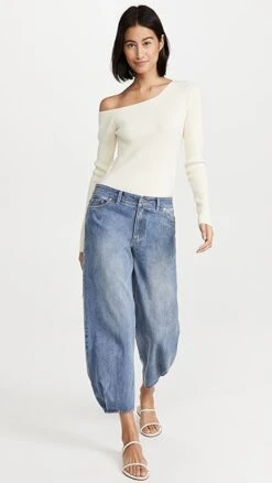 Tibi Classic Brancusi Jeans
