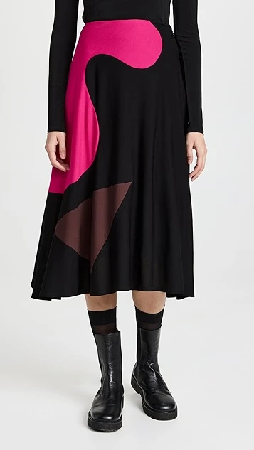 Tory Burch Colorblock Knit Skirt - Image 7