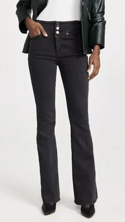 Veronica Beard Jean Beverly Jeans With Front Yoke