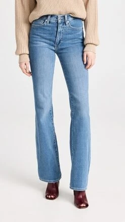 Veronica Beard Jean Beverly High Rise Skinny Flare Jeans