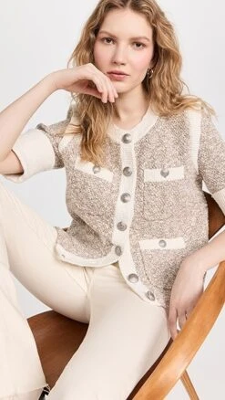 Veronica Beard Kaufman Knit Jacket