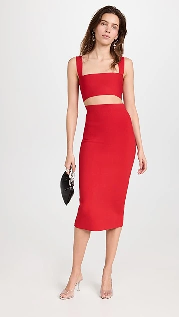 Victoria Beckham Fitted Skirt - Image 4