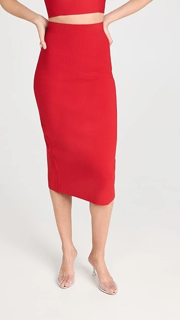 Victoria Beckham Fitted Skirt - Image 7