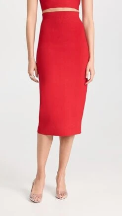 Victoria Beckham Fitted Skirt