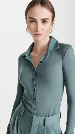 Vince Long Sleeve Polo