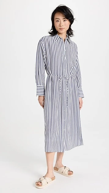 Vince Coast Stripe Shirt Dress - Image 6
