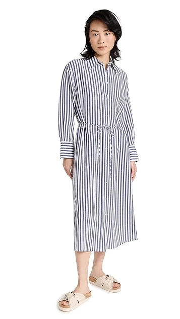 Vince Coast Stripe Shirt Dress - Image 7