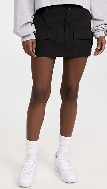 WARDROBE.NYC Cargo Miniskirt