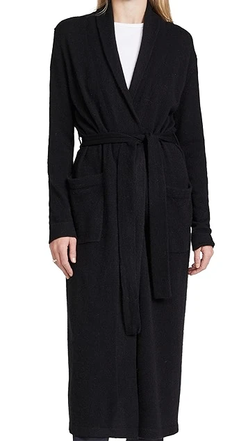 White + Warren Cashmere Long Robe - Image 6