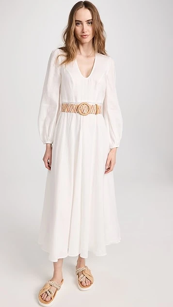 Zimmermann Cira Plunge Long Dress - Image 6